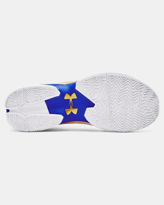 Unisex Curry 2 Retro Basketball Shoes, White, pdpMainDesktop image number 4